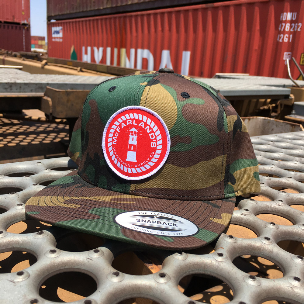 McFarland's Camouflage Flex Fit Snap Back – McFarland Clothing